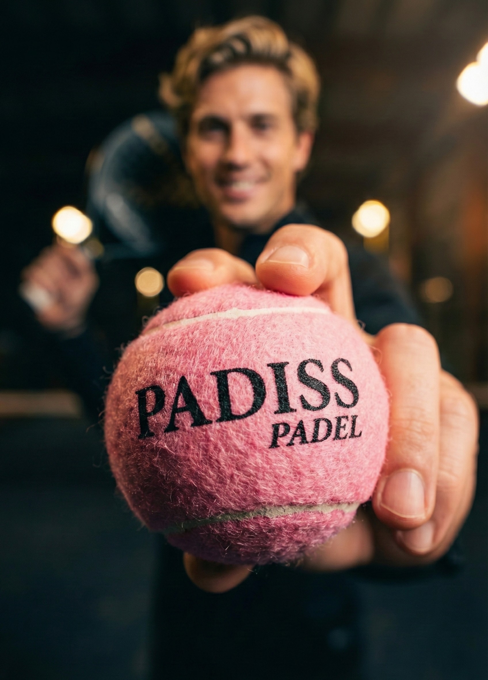 Balle de padel rose Candy Pink haute performance - PADISS
