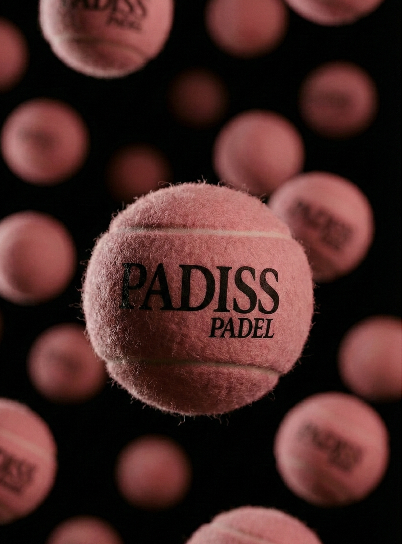 Balle de padel rose Candy Pink haute performance - PADISS
