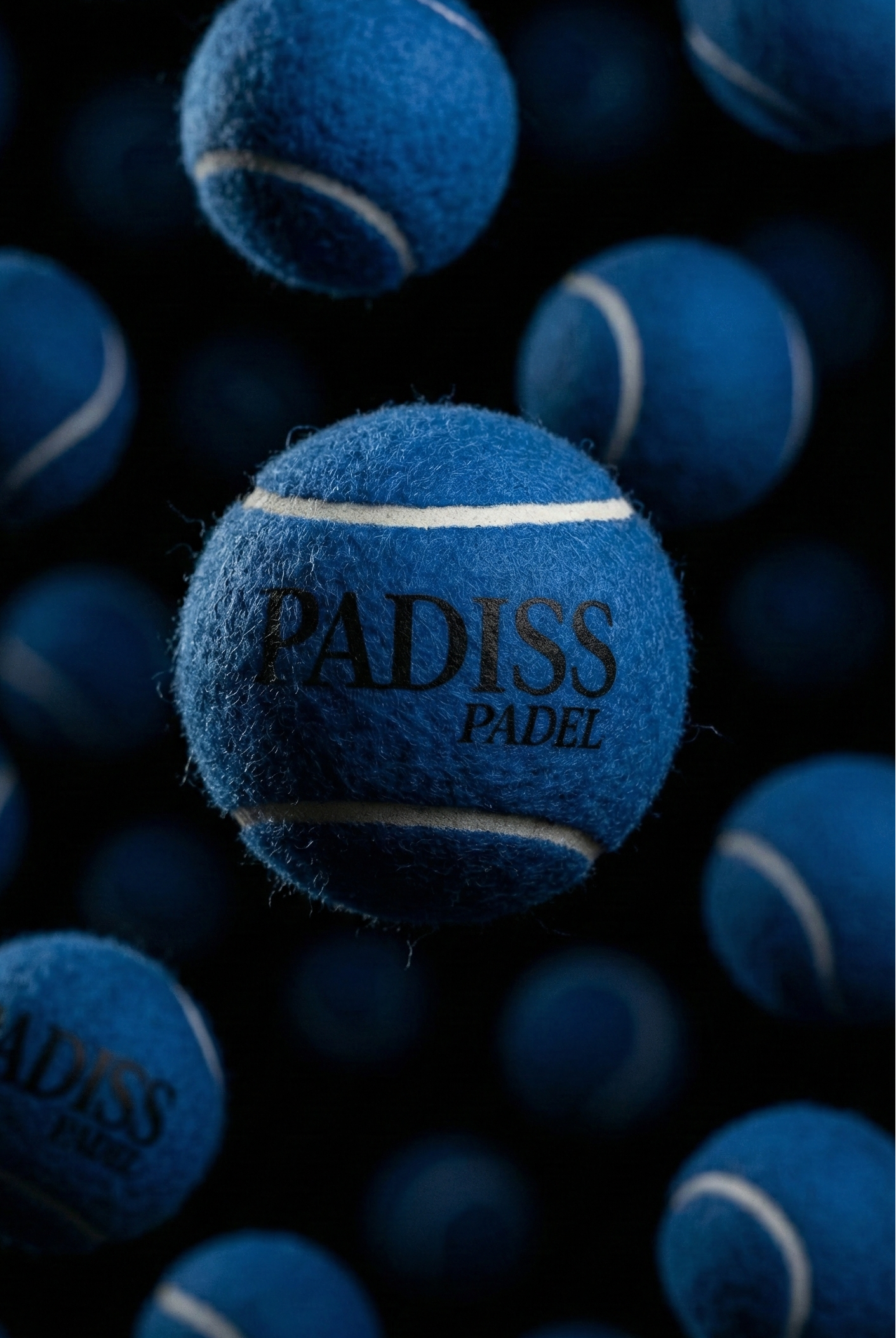 Balle de padel bleue Horizon Blue rebond contrôlé - PADISS